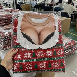 Christmas Funny Couple Ugly Sweater