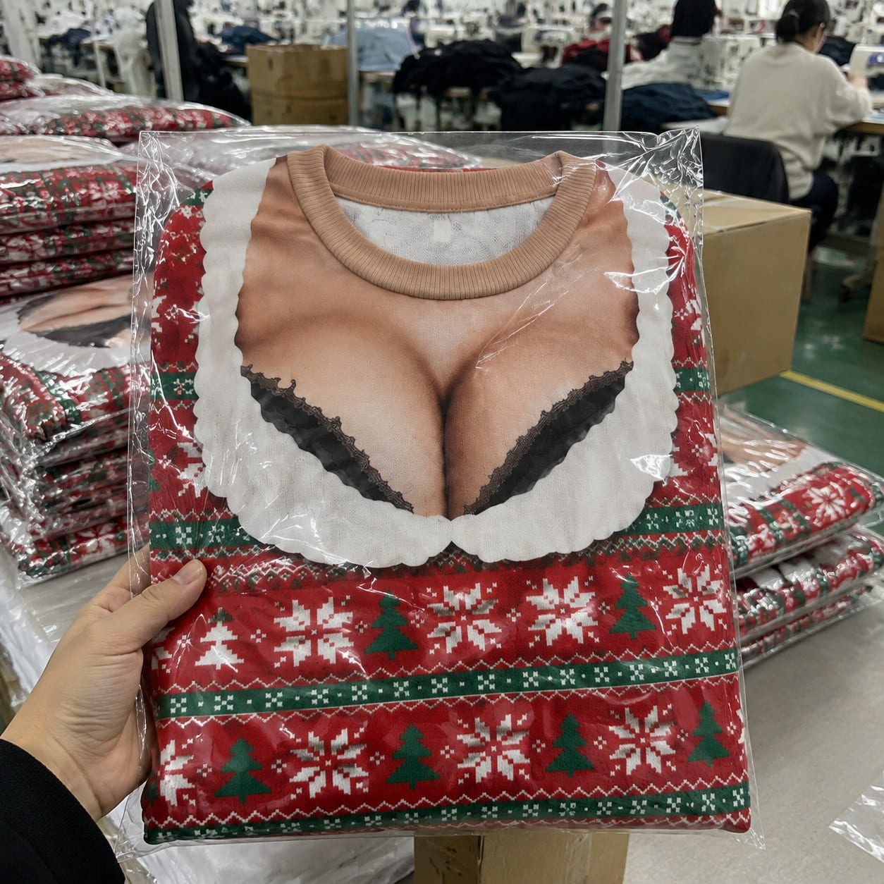 Christmas Funny Couple Ugly Sweater